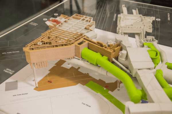 3D printing for refurbishment of underground station