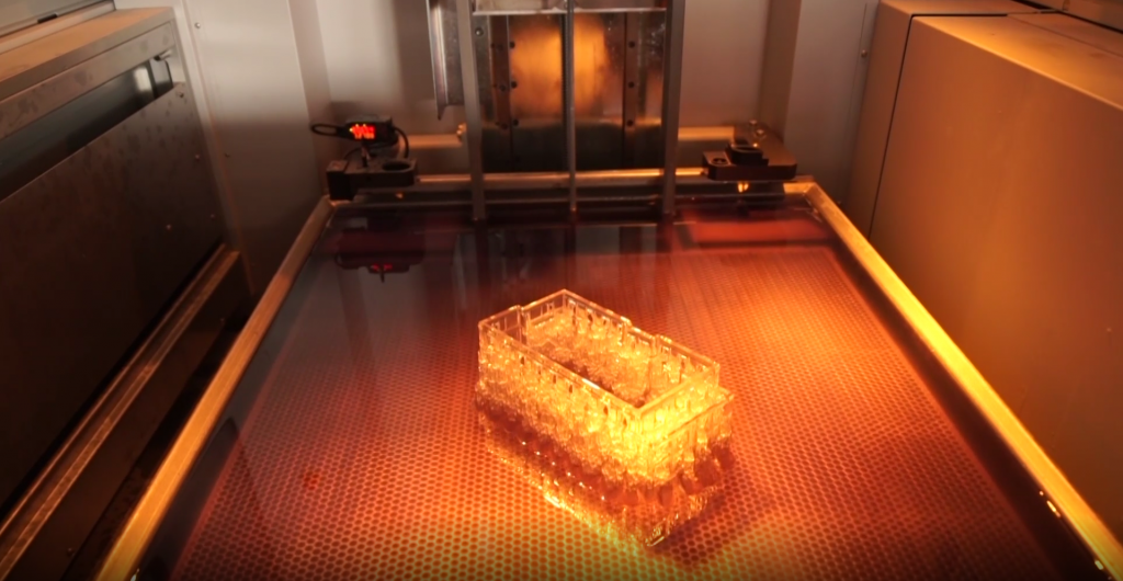SLA 3D Printing in Clear Resin