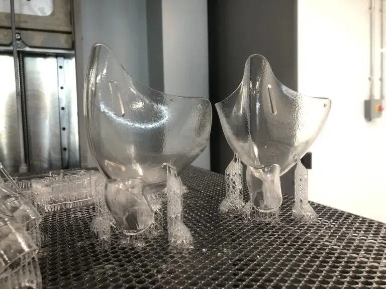 SLA Resin Printed Masks and Valves