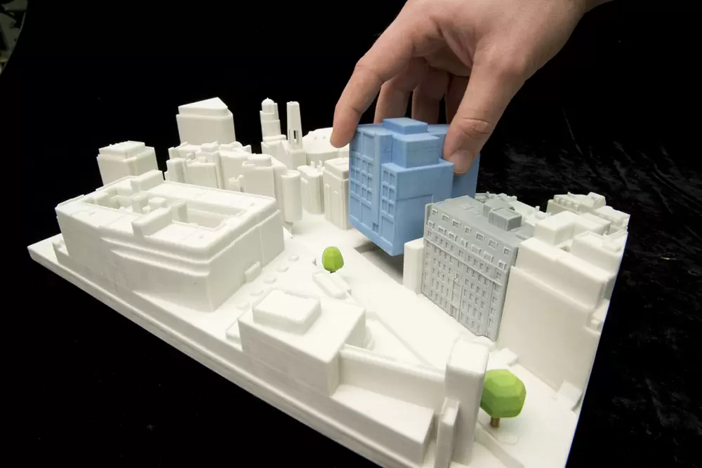 Architectural Plug Model 3D Printing Service